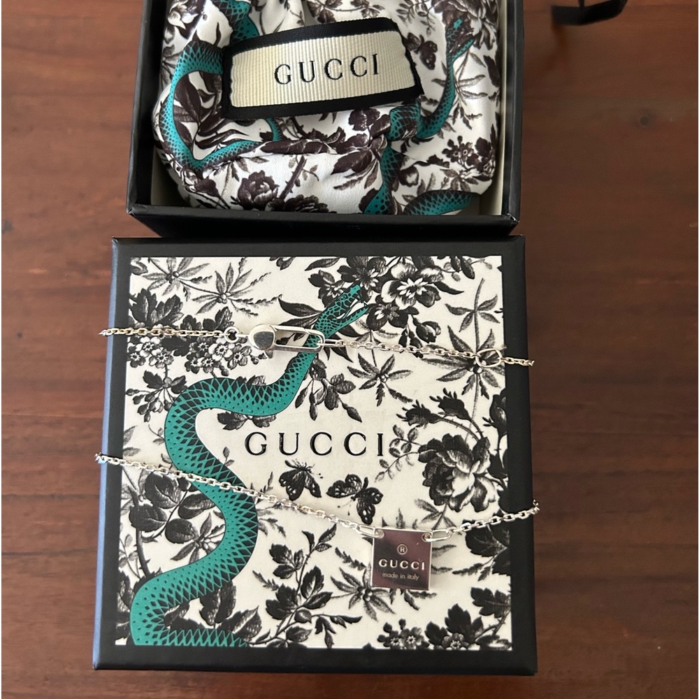 Gucci Silver Necklace